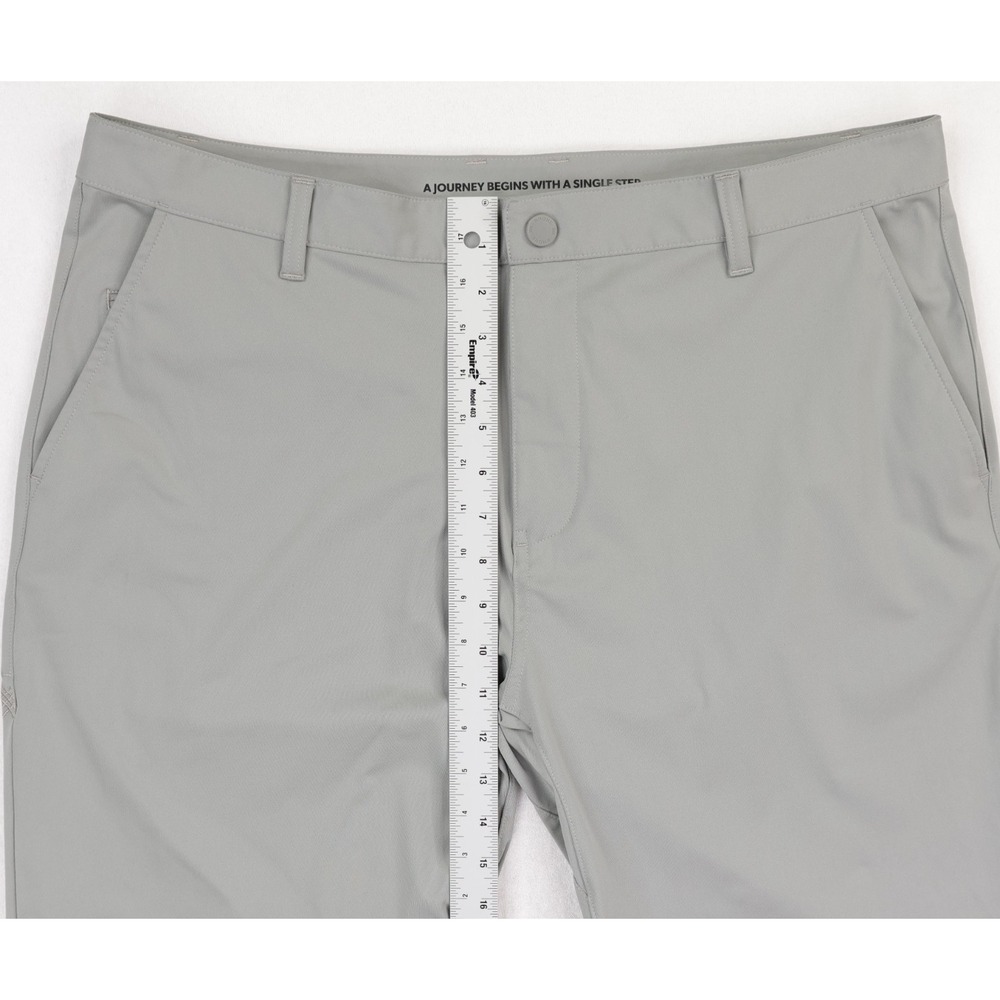 Rhone Commuter‎ Pants Slim Fit Mens 38x28 Light Gray Athleisure Chino Golf - Picture 11 of 13